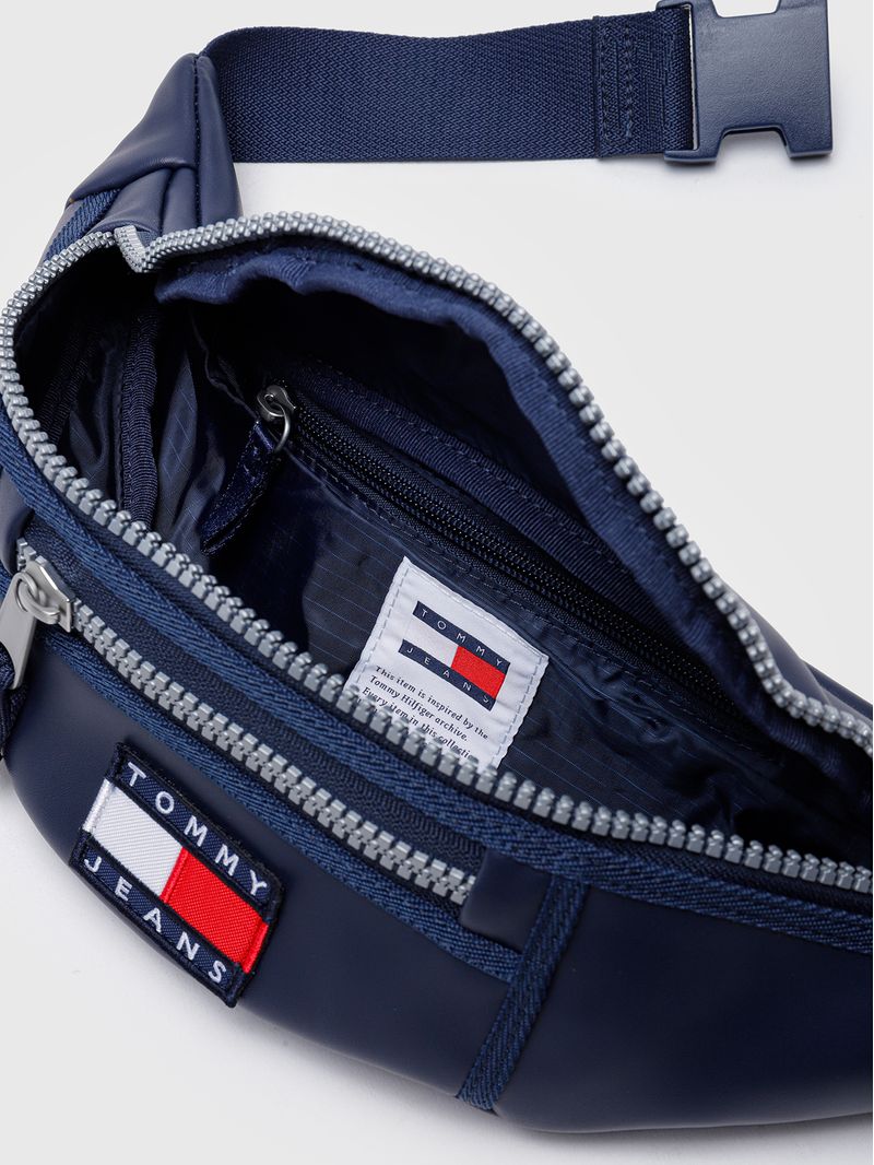 Cangurera tommy best sale hilfiger azul