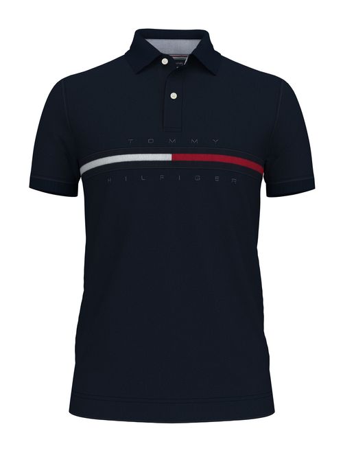 POLO DE ALGODÓN CON LOGO CORTE SLIM