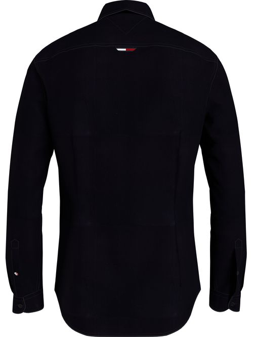 CAMISA DE ALGODÓN OXFORD CON CORTE SLIM