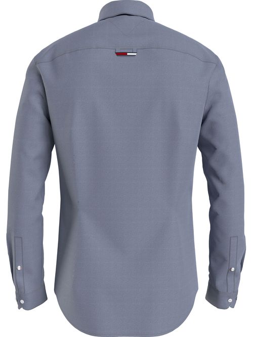 CAMISA DE ALGODÓN OXFORD CON CORTE SLIM