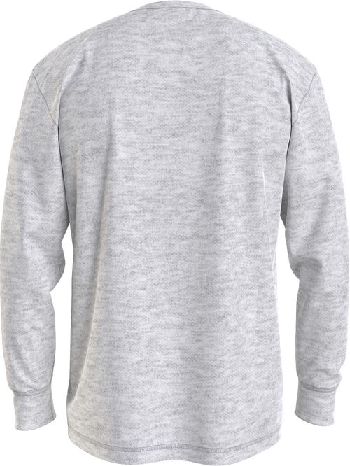 CAMISETA MANGA LARGA DE ALGODÓN ORGÁNICO CON PARCHE