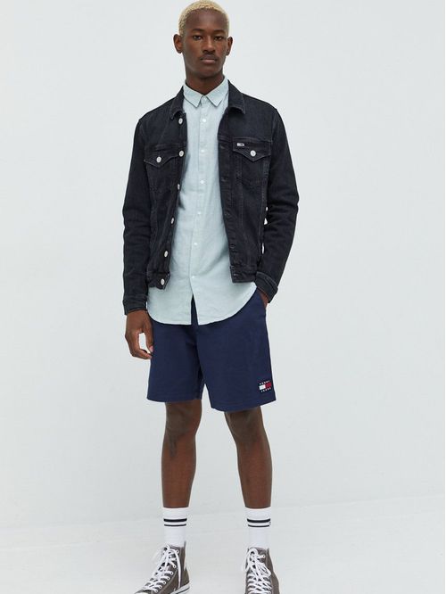 PANTALÓN CORTO DE ALGODÓN ELASTICO