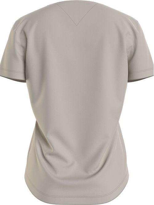 CAMISETA DE CUELLO EN V Y CORTE SLIM