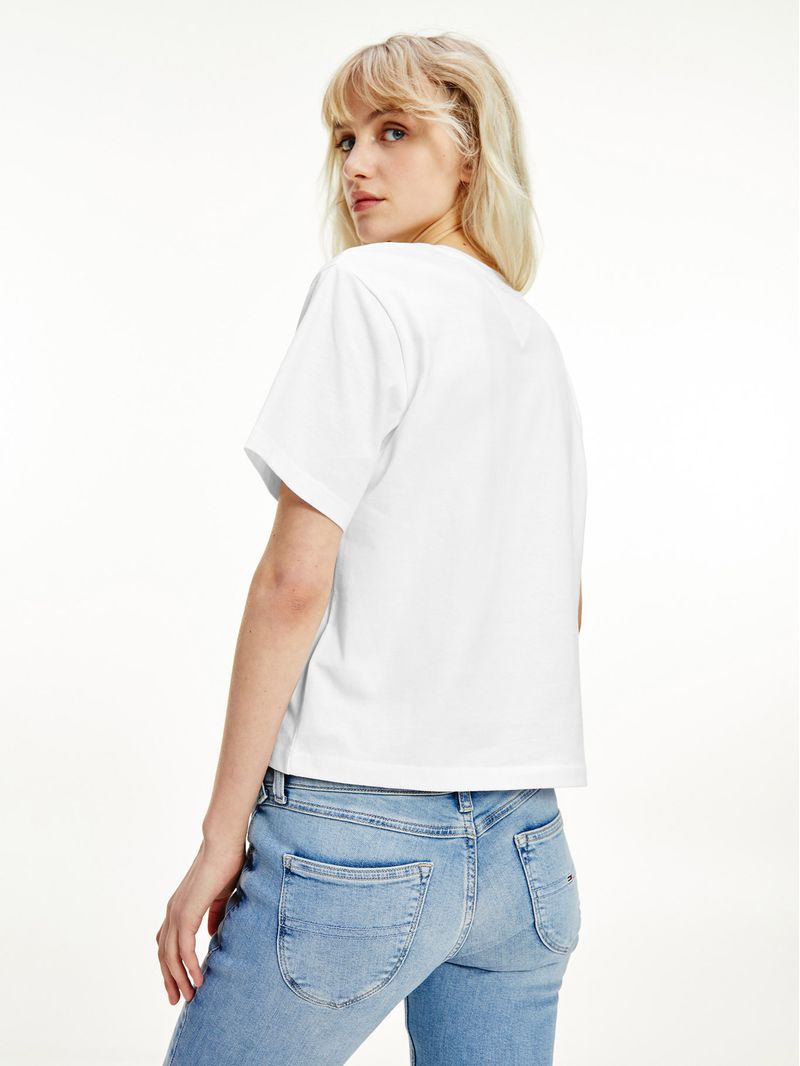 T-SHIRT-CROPPED-CON-LOGO-BORDADO