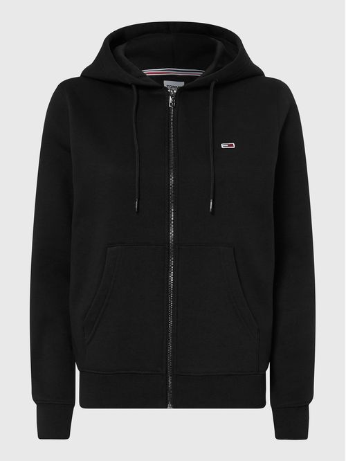 JACKET CON HOODIE Y CIERRE COMPLETO FRONTAL