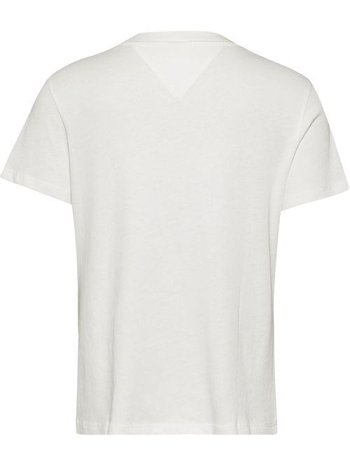 CAMISETA ESSENTIAL CON LOGO Y CORTE SKINNY