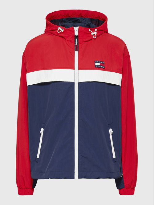 CORTAVIENTOS CHICAGO CON DISEÑO COLOR BLOCK