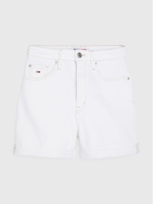 PANTALÓN CORTO CON DISTINTIVOS DE LA MARCA