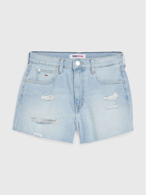 PANTALÓN CORTO CON DISTINTIVOS DE LA MARCA