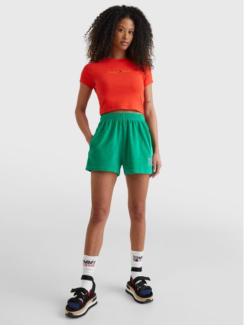 SHORT VERDE DE MUJER