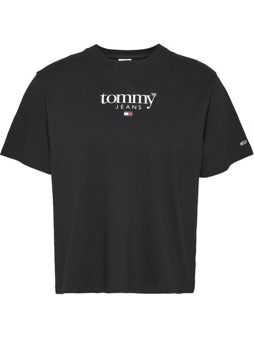 CAMISETA CLÁSICA ESSENTIAL CON LOGO BORDADO EN EL PECHO