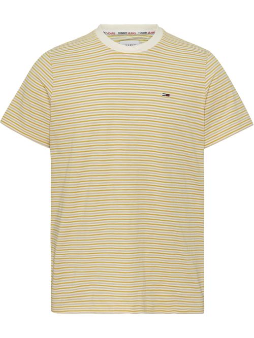 CAMISETA ESSENTIAL MOTEADA DE RAYAS