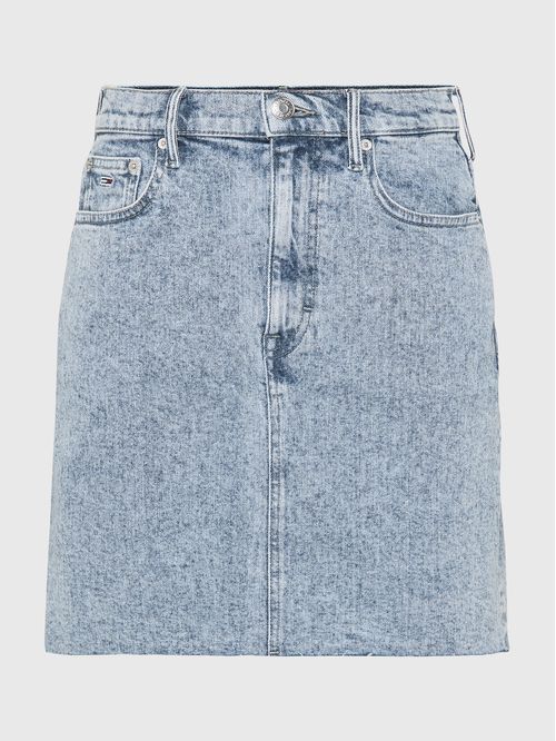 FALDA JEANS DE CORTE CÓNICO