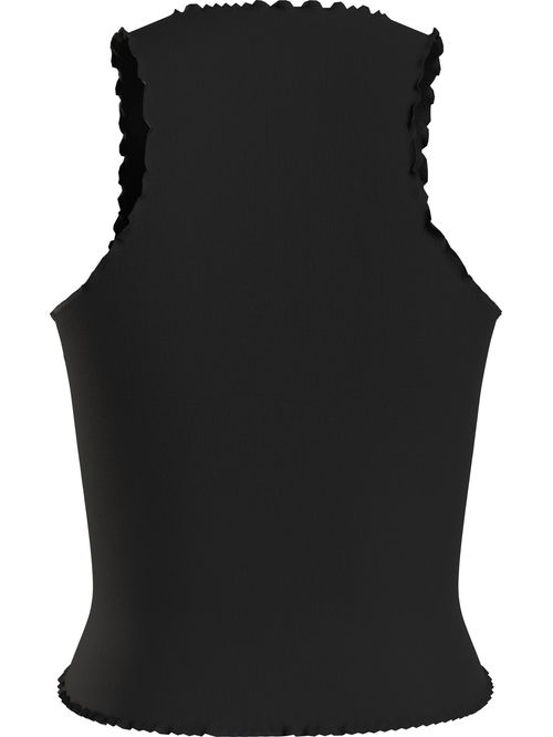 CAMISETA SIN MANGAS DE CORTE SKINNY