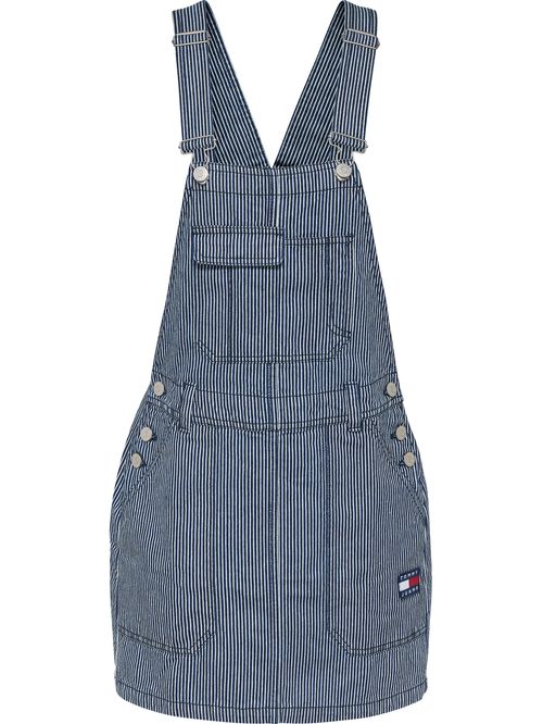 VESTIDO JEANS DE RAYAS FINAS