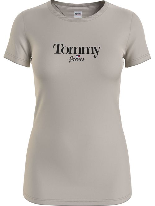 CAMISETA SKINNY CON LOGO ESSENTIAL