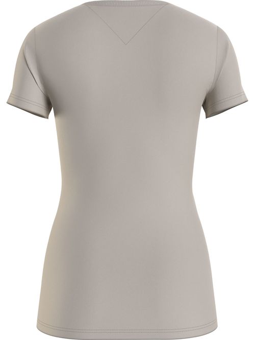 CAMISETA SKINNY CON LOGO ESSENTIAL