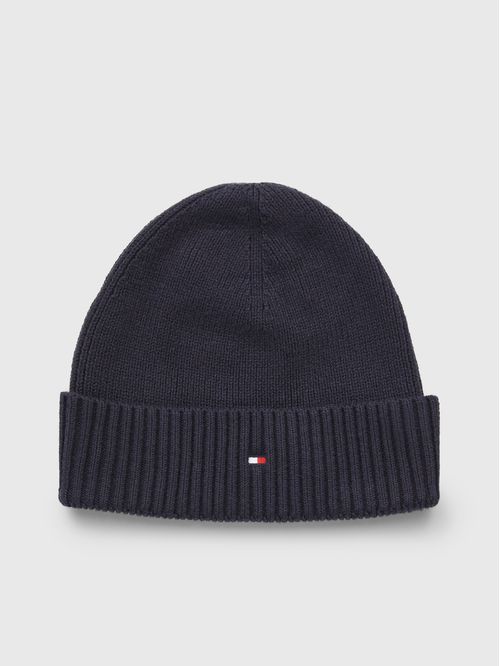 GORRO DE PUNTO ELÁSTICO CON LOGO