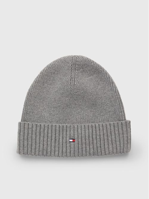 GORRO DE PUNTO ELÁSTICO CON LOGO