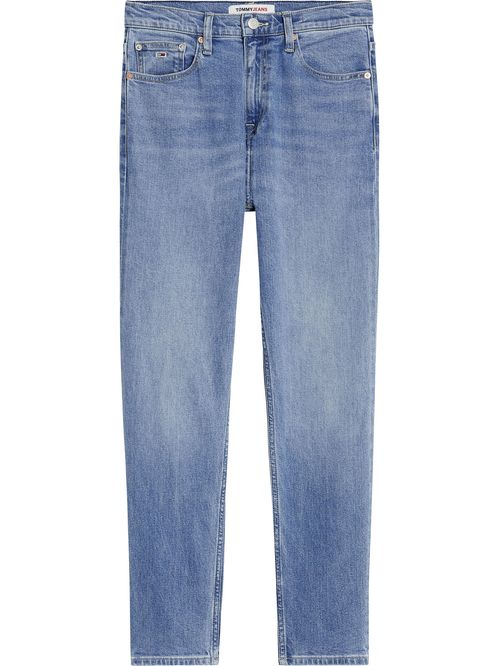 JEANS IZZY SLIM DE TALLE ALTO CON DISEÑO TOBILLERO