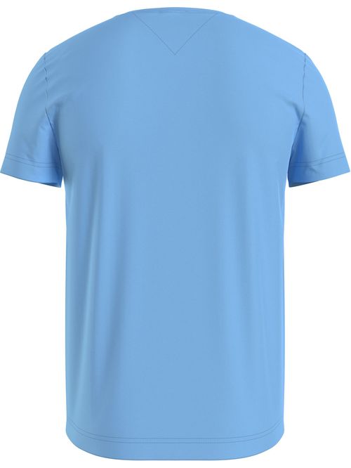 CAMISETA DE CORTE REGULAR EN ALGODÓN CON CUELLO V