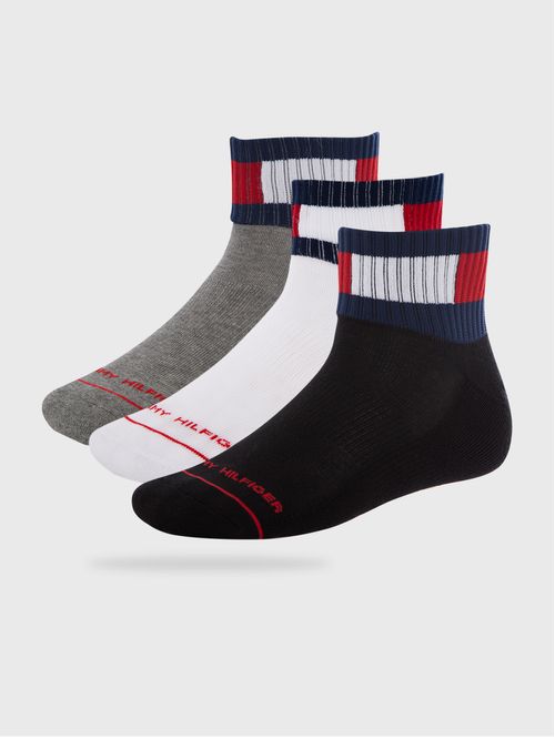 PAQUETE DE 3 CALCETINES CON LOGO BORDADO