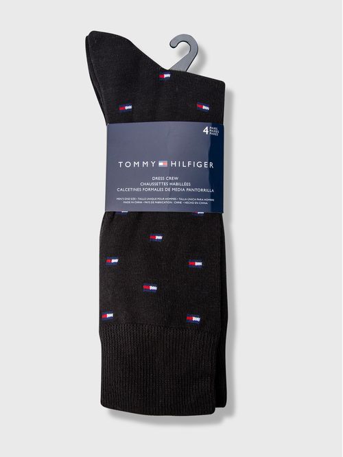 PAQUETE DE 4 CALCETINES CON LOGO BORDADO