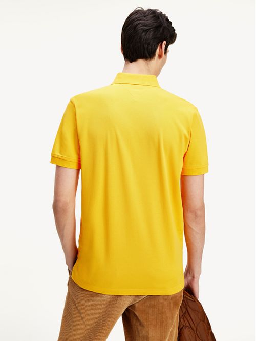 POLO TOMMY DE ALGODÓN JASPEADO