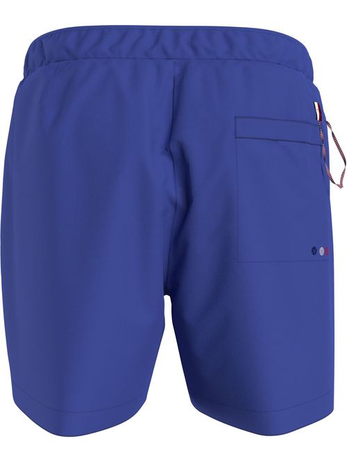 BAÑADOR DE CORTE REGULAR CON LARGO MEDIO Y LOGO