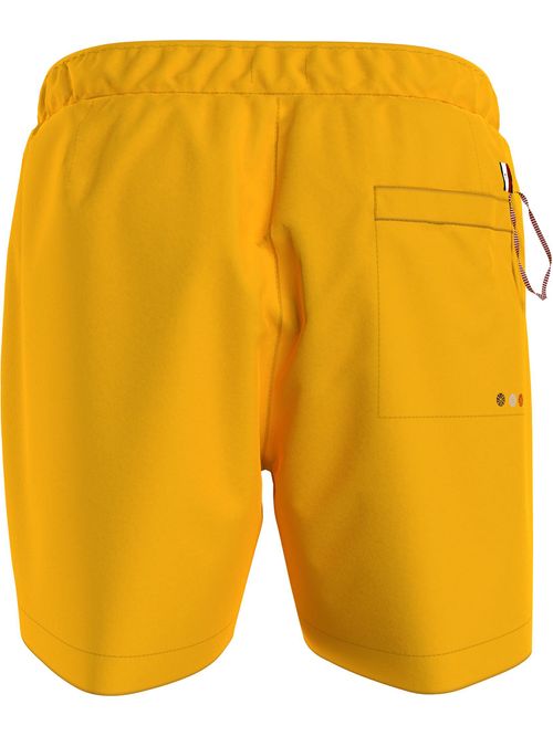 BAÑADOR DE CORTE REGULAR CON LARGO MEDIO Y LOGO