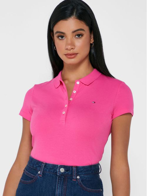 POLO CON CARTERA DE CINCO BOTONES Y CORTE SLIM