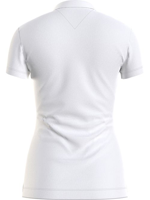 POLO SLIM CON LOGO CRYSTAL