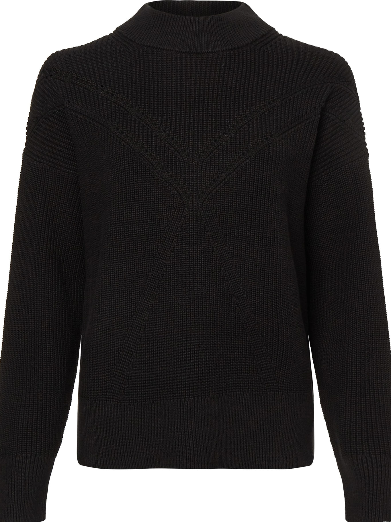 Suéter Brandy Melville Coraline De Algodón Negro Oversized Y Elegante