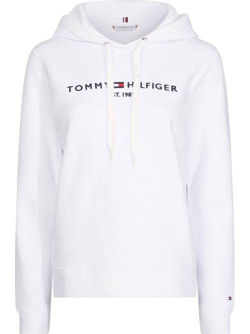 SUETER DE ALGODÓN CON HOODIE Y LOGO
