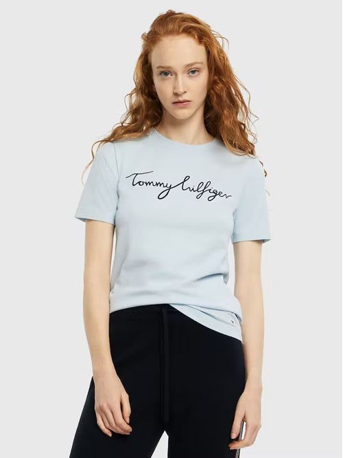 CAMISETA CON DISEÑO GRAFICOL DE CUELLO REDONDO CON LOGO