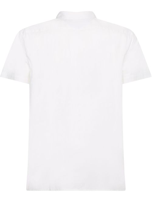 CAMISA DE POPELÍN CON MANGA CORTA
