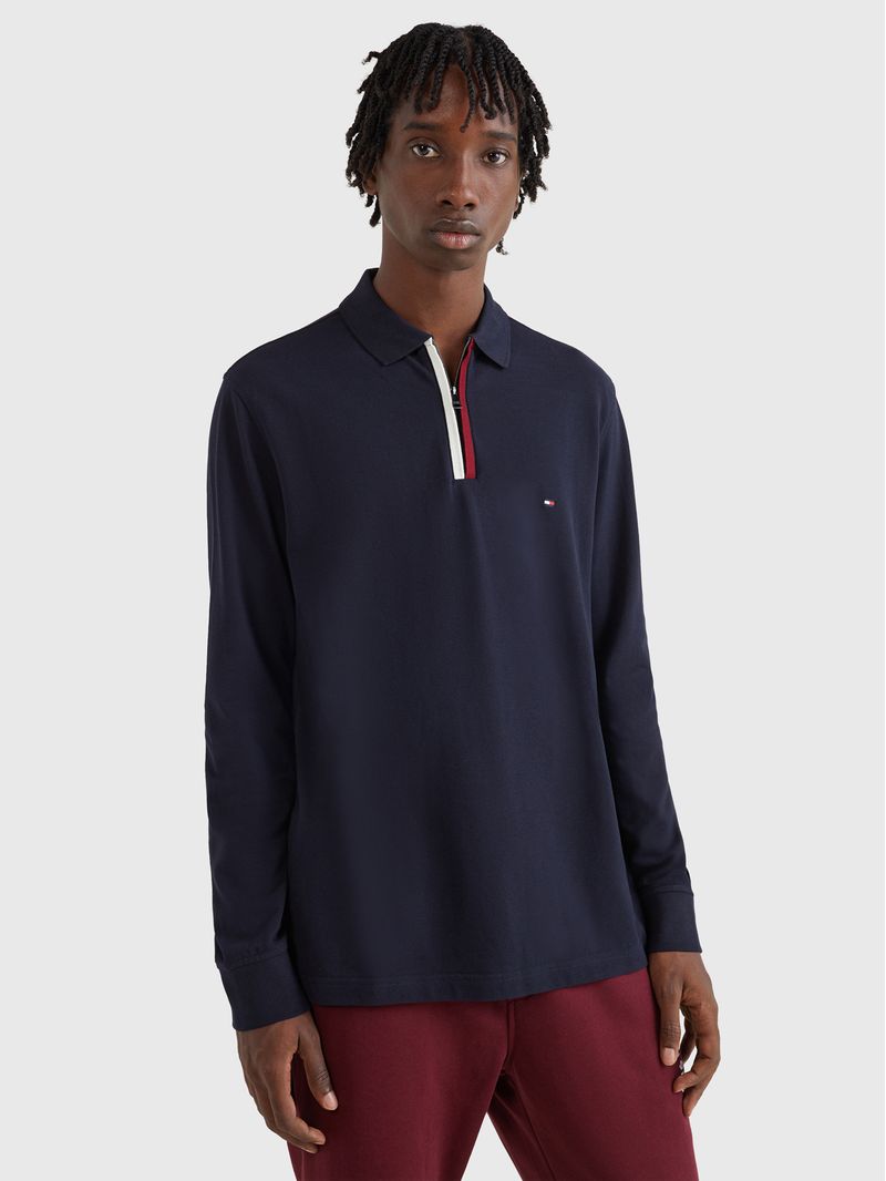 Polo de manga larga sale