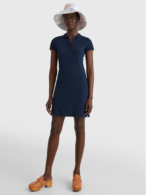 VESTIDO HERITAGE TIPO POLO CON CORTE SLIM