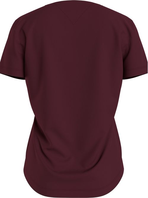 CAMISETA DE CUELLO EN V Y CORTE SLIM