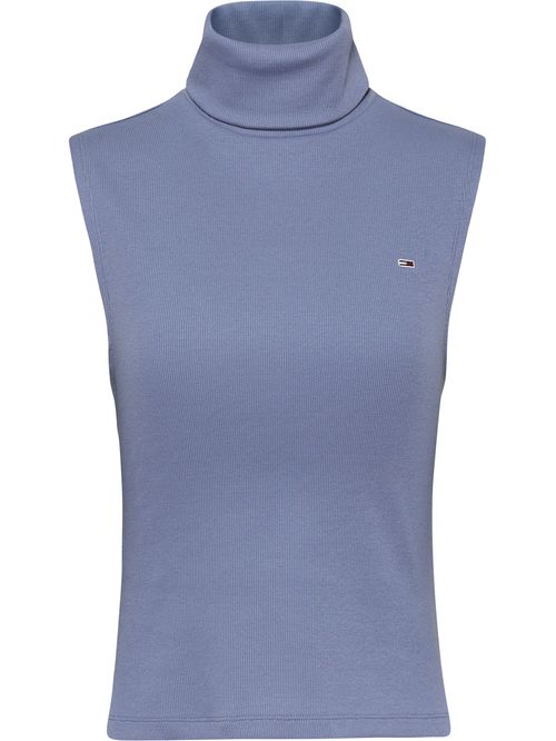 CHALECO ESSENTIAL CON CUELLO CISNE