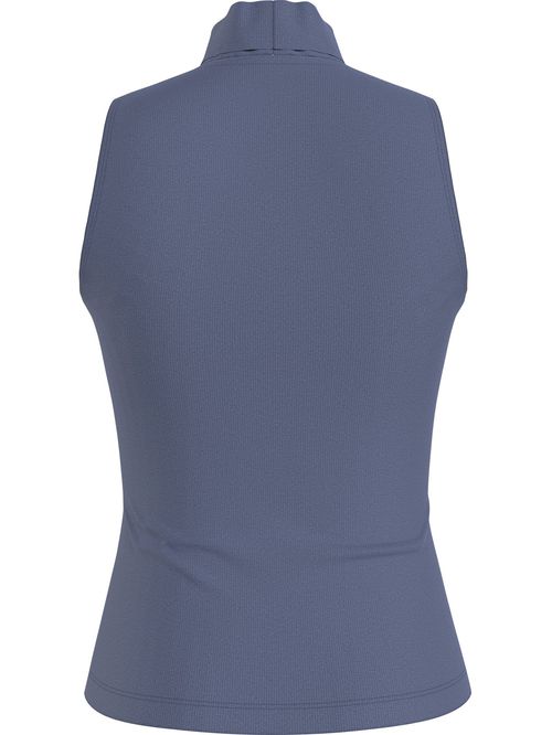 CHALECO ESSENTIAL CON CUELLO CISNE