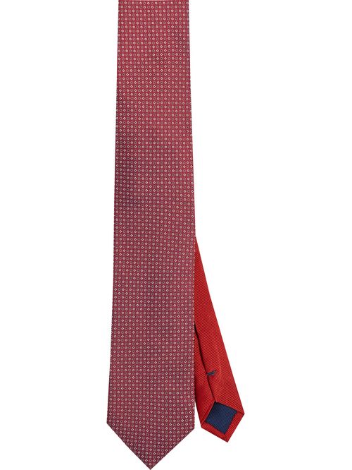 CORBATA CON DISEÑO DE GRÁFICO DE SEDA
