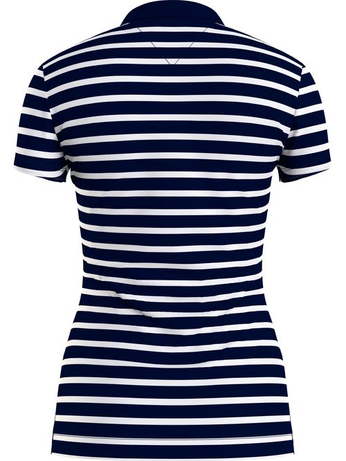 POLO DE RAYAS CON CORTE SLIM