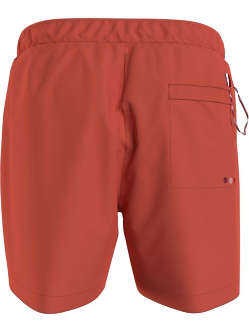 BAÑADOR DE CORTE REGULAR CON LARGO MEDIO Y LOGO