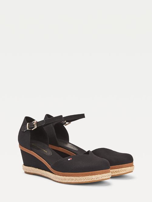 SANDALIAS COLOR BLOCK DE CUÑA MEDIA