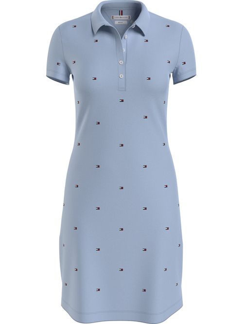 VESTIDO POLO CON LOGOS BORDADOS