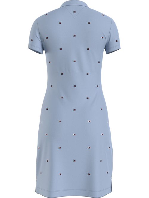 VESTIDO POLO CON LOGOS BORDADOS