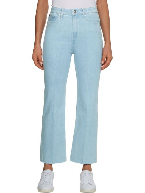 JEANS TOBILLEROS DE TALLE ALTO Y CORTE BOOTCUT
