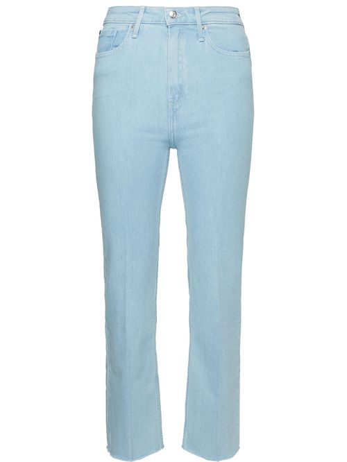 JEANS TOBILLEROS DE TALLE ALTO Y CORTE BOOTCUT