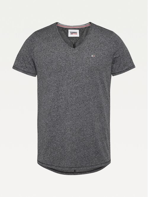 CAMISETA DE CORTE SLIM CON CUELLO DE PICO